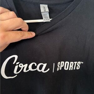 Black Men's Shirt Circa Sports Betting Las Vegas